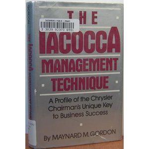 The Iacocca Management Technique (Hardcover)